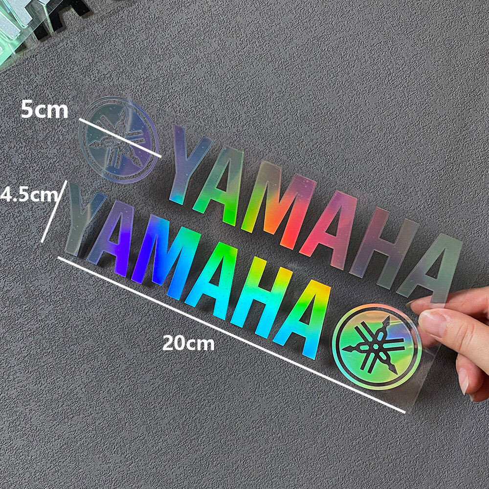 Reflective Laser Sticker For Yamaha Logo Sticker Waterproof