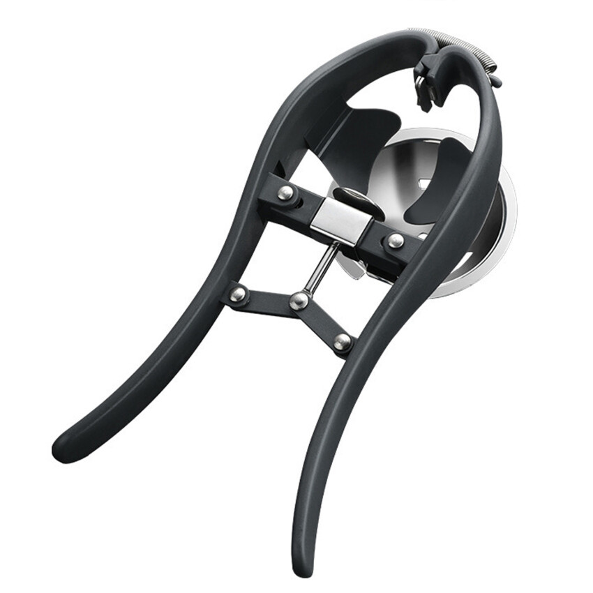 Eggshell Cracker,Stainless Steel Rapid Egg Opener, Automatic Egg Cracking Tool, Easy Eggshell Cutter Stainless Steel Eggshell Cutter Egg Separator