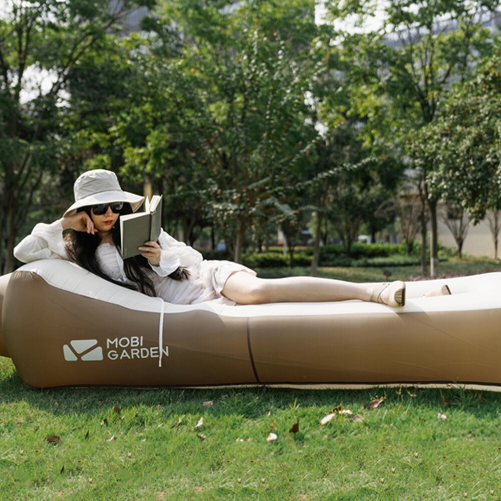 MOBI GARDEN Outdoor Camping Ultra-Light Air Sofa Bed Lunch Break