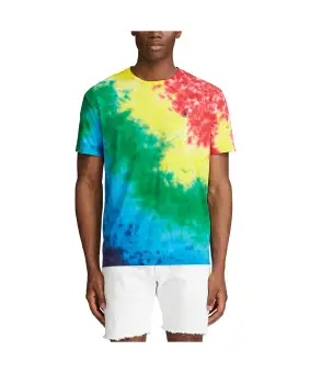 polo tie dye tee