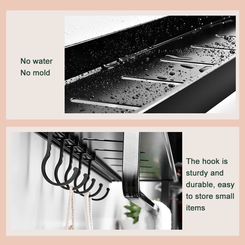 HKStorage Giá Phòng Tắm/Giá Đựng/Kệ Đựng Đồ Nhà Bếp, Phòng Tắm ShelfKitchen Kệ Kệ Treo Tường/Kệ Thủng Miễn Phí Kệ Thoát Nước