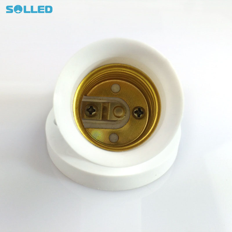 SOLLED SOLLED Đui Đèn Vít Xiên E27 Đui Đèn Đui Đèn Đui Đèn Tường Đui Chuyển Đổi