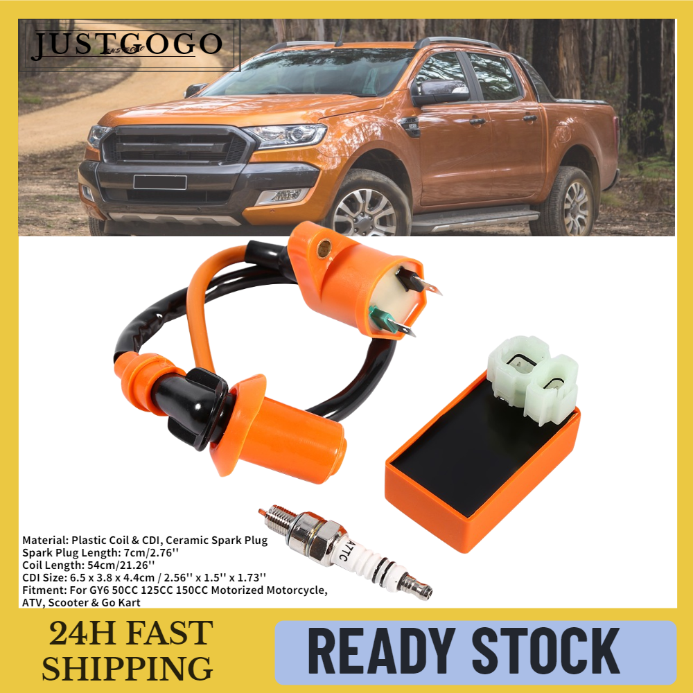 New Racing Performance CDI Ignition Coil Plug For GY6 50CC 125CC 150CC ATV Scooter