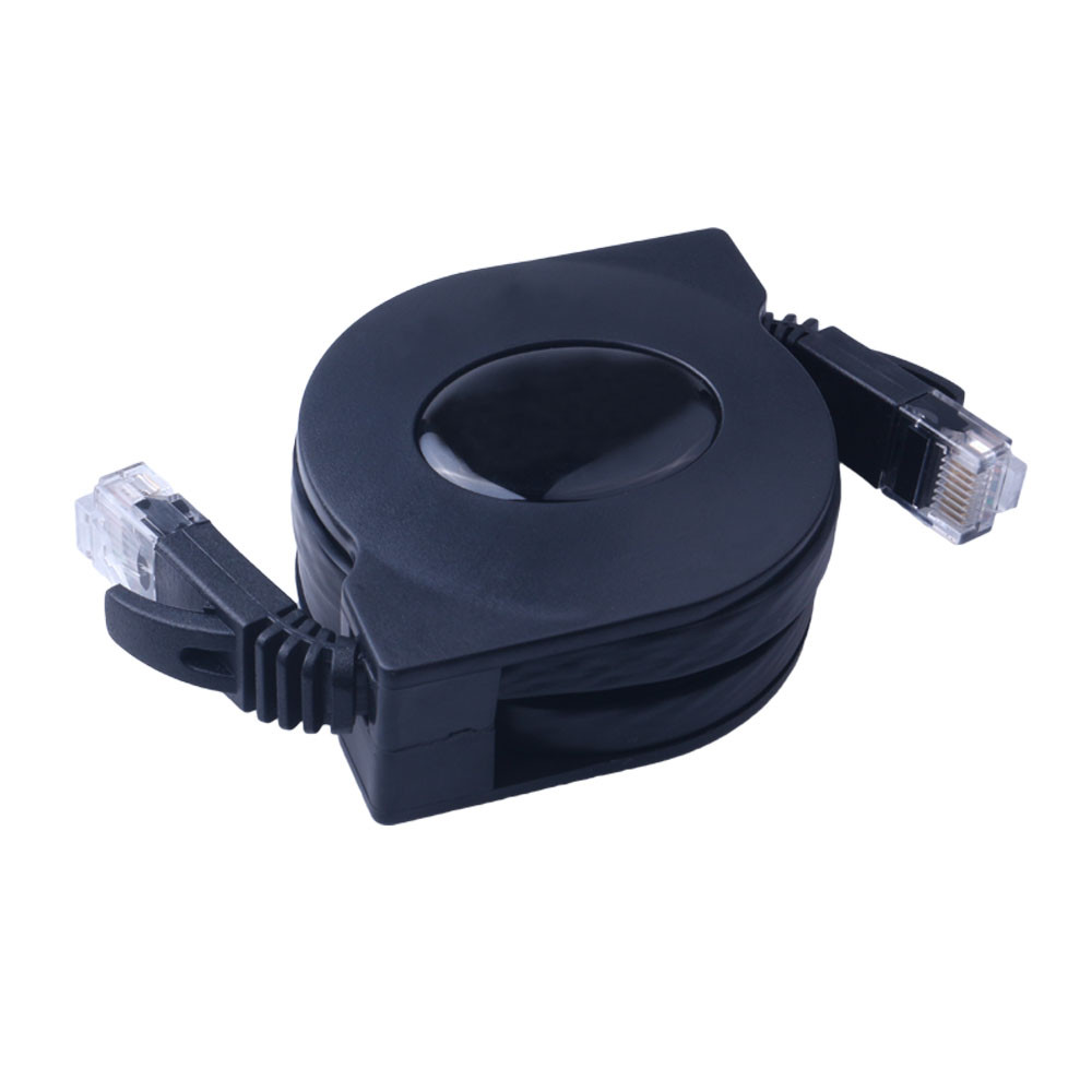 Network Cable CAT-6 RJ45 Flat Ethernet Cable Retractable Flexible Flat Lan Cable RJ45 Cable For Xbox PS2 PS3 Router Laptop 1M 2M