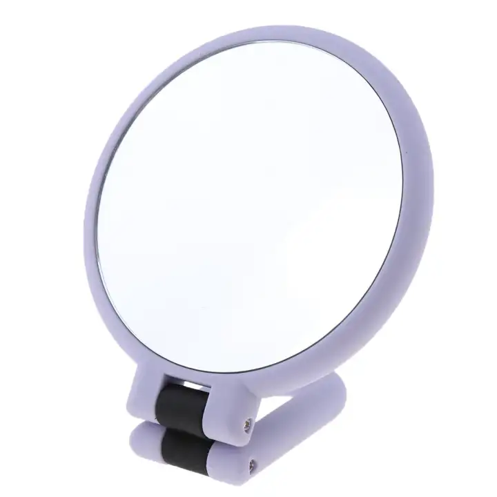Baosity Folding Handheld Magnifying 2 Sided Tabletop Travel Makeup - Handheld Magnifying Makeup Mirror Baosity Folding Handheld Magnifying 2 Sided Tabletop Travel Makeup - Handheld Magnifying Makeup Mirror