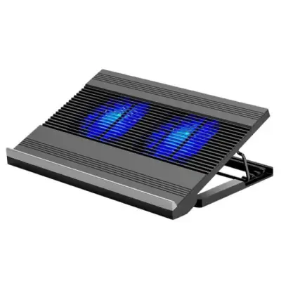Portable Gaming PC Adjustable Laptop Cooler Dual USB Laptop Cooling Pad Support Notebook Stand With Fan For Macbook Pro Holder