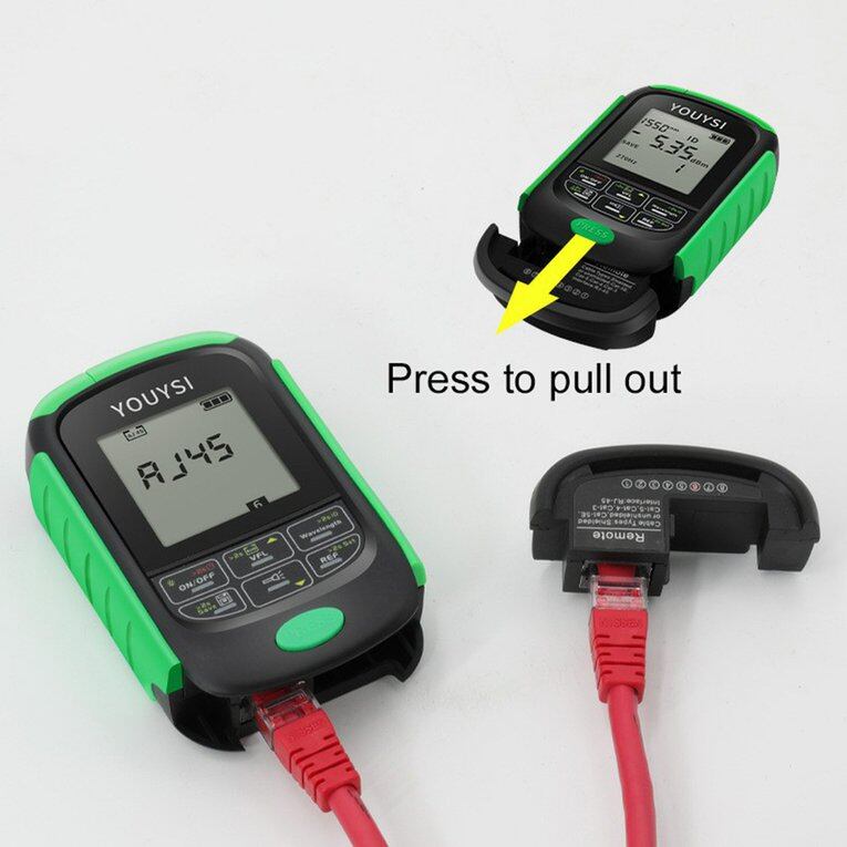 [Optical fiber tester] 3 In 1 Optical Power Meter Optical Power Network Cable Test LED Lighting