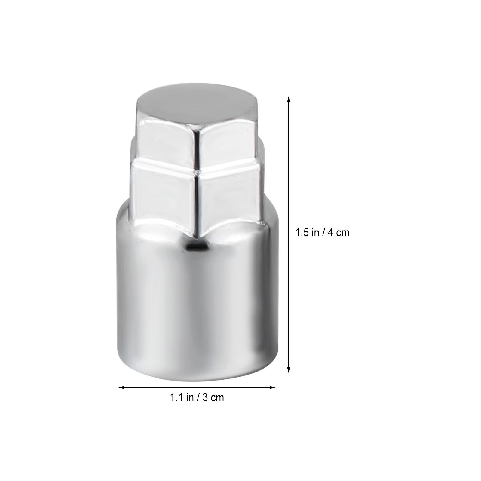 4 Cái Khóa Bánh Xe Thông Dụng Lug Nuts Đai Ốc Khóa Chống Trộm Với 1 Cái Tay Áo