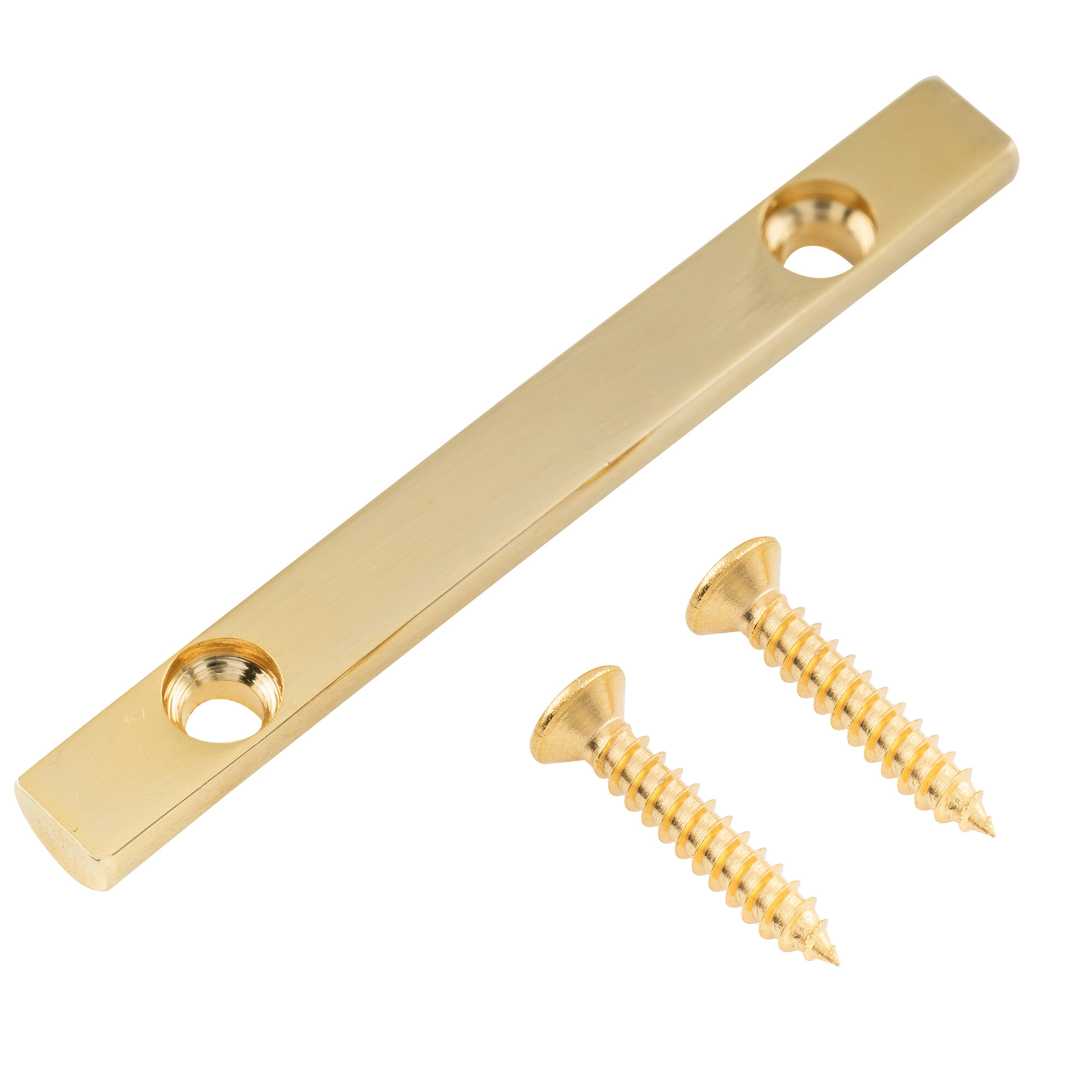 Musiclily Pro 48mm Brass Guitar String Retainer Bar String Trees String Guides for Floyd Rose Double Locking Tremolo Bridge System