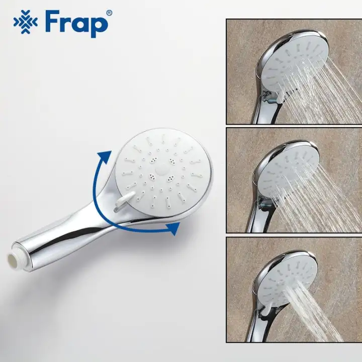 Frap Bathroom Shower Faucet Set White Bathtub Faucet Cold And Hot