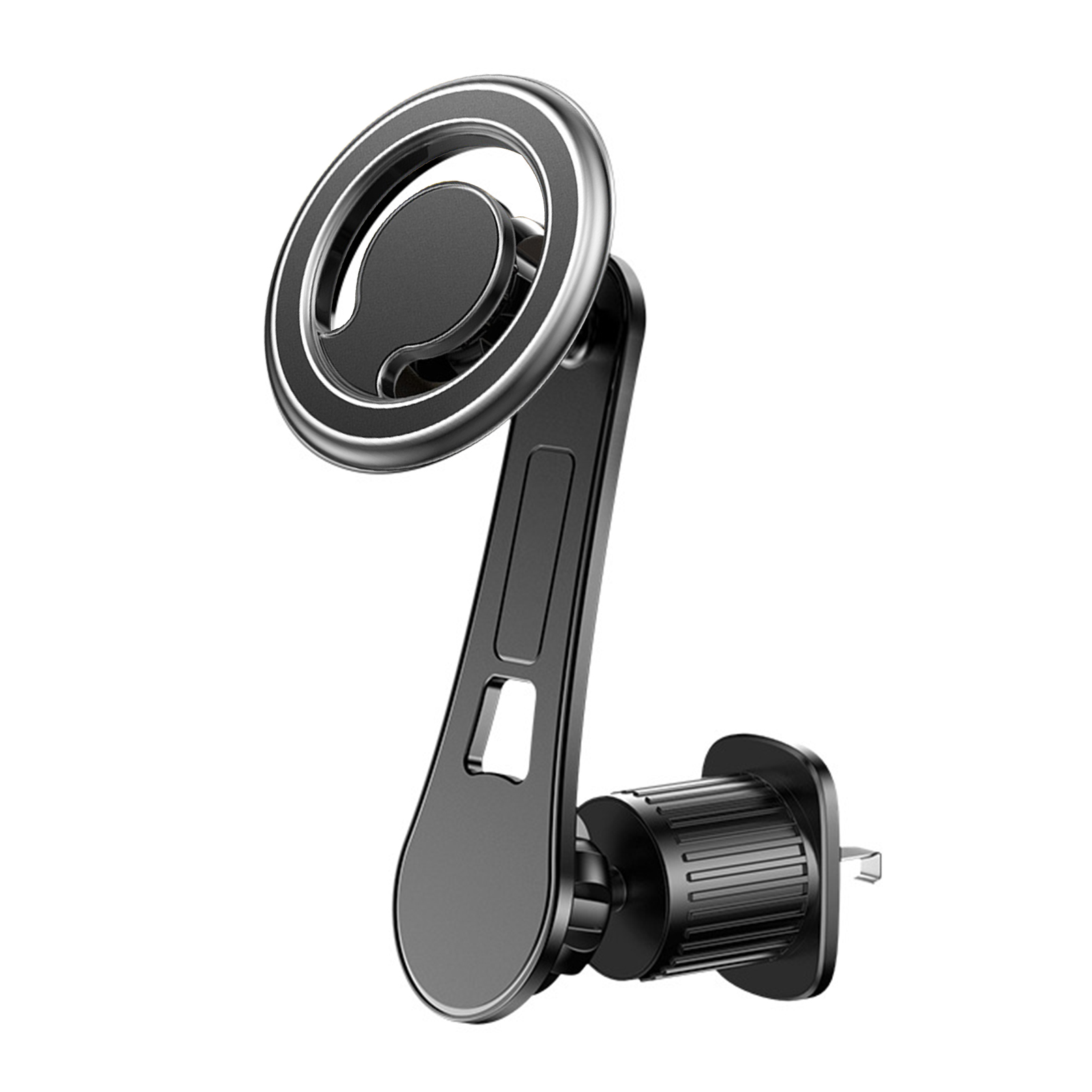 Large Storage Car Phone Holder Magnetic 360 Degree Rotation Angle Adjustable Anti-slip Space-saving Navigation Universal Car Smartphone GPS Support Stand Auto Accessories Flexible Car Phone