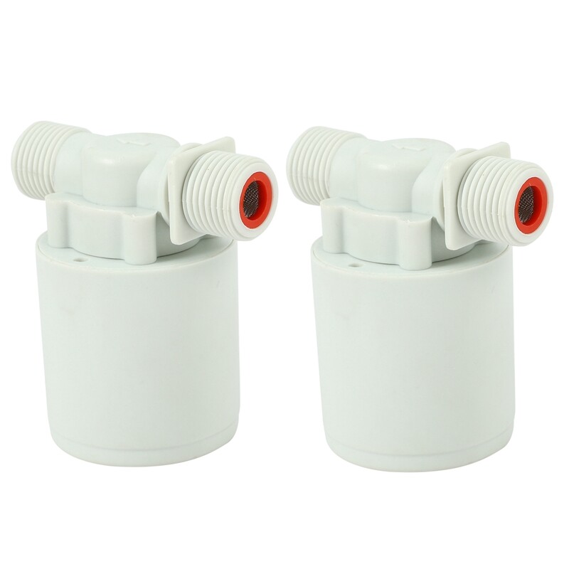 2X 1/2 inch Floating Ball Valve Automatic Float Valve Water Level