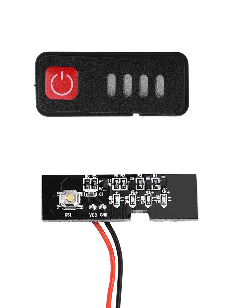 Shockley 5S 18V 21V Battery Capacity Indicator Module with Power Display and Battery Shell Battery Level Indicator Tester LED Display for 5S