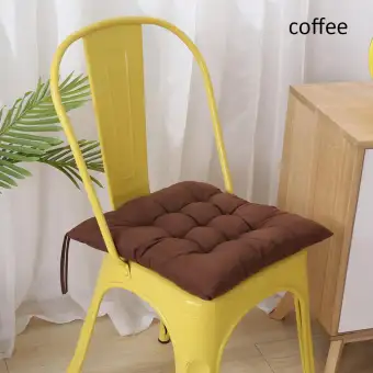 40x40cm Solid Color Sanding Padded Cushion Chair Pad Office 40x40cm Solid Color Sanding Padded