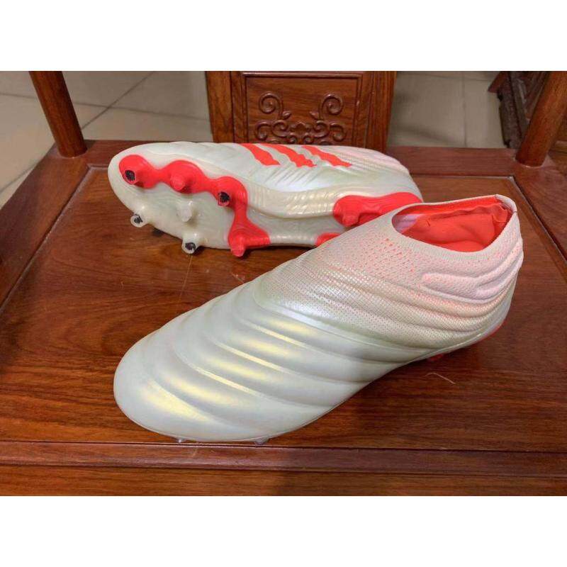 AdIDnew0717as_ COPA 19 + FG Pria Atasan Rajut Nyaman Sepatu Sepak Bola Champagne 39-45