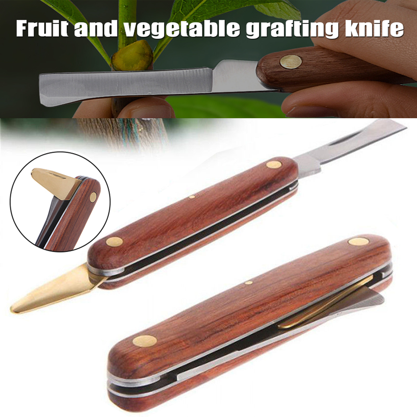 【In Stock】Pruning Grafting Cutter Professional Folding Garden Cutter Scissor Seedling Tools
