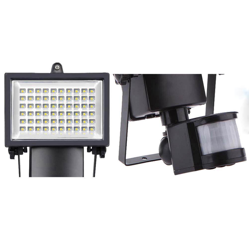 100 LED Hồng Ngoại Đèn Năng Lượng Mặt Trời Ngoài Trời Chạy Bằng Năng Lượng Mặt Trời Cảm Biến Chuyển Động An Ninh Pha