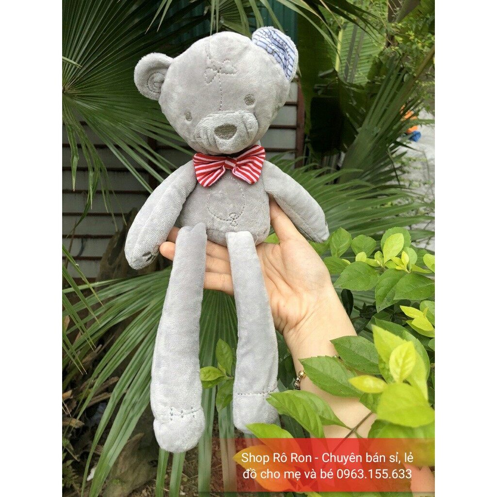 GẤU BÔNG XÁM CHO BÉ SZ 40CM