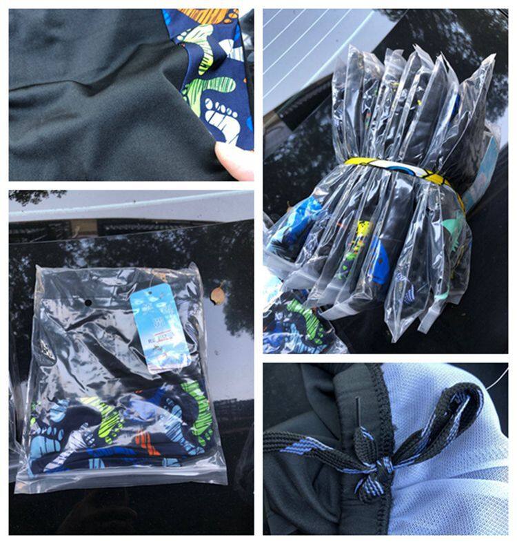 Men's Waterproof Swimwear Swim Trunks Large Size Random Color Shorts_voghion.com
