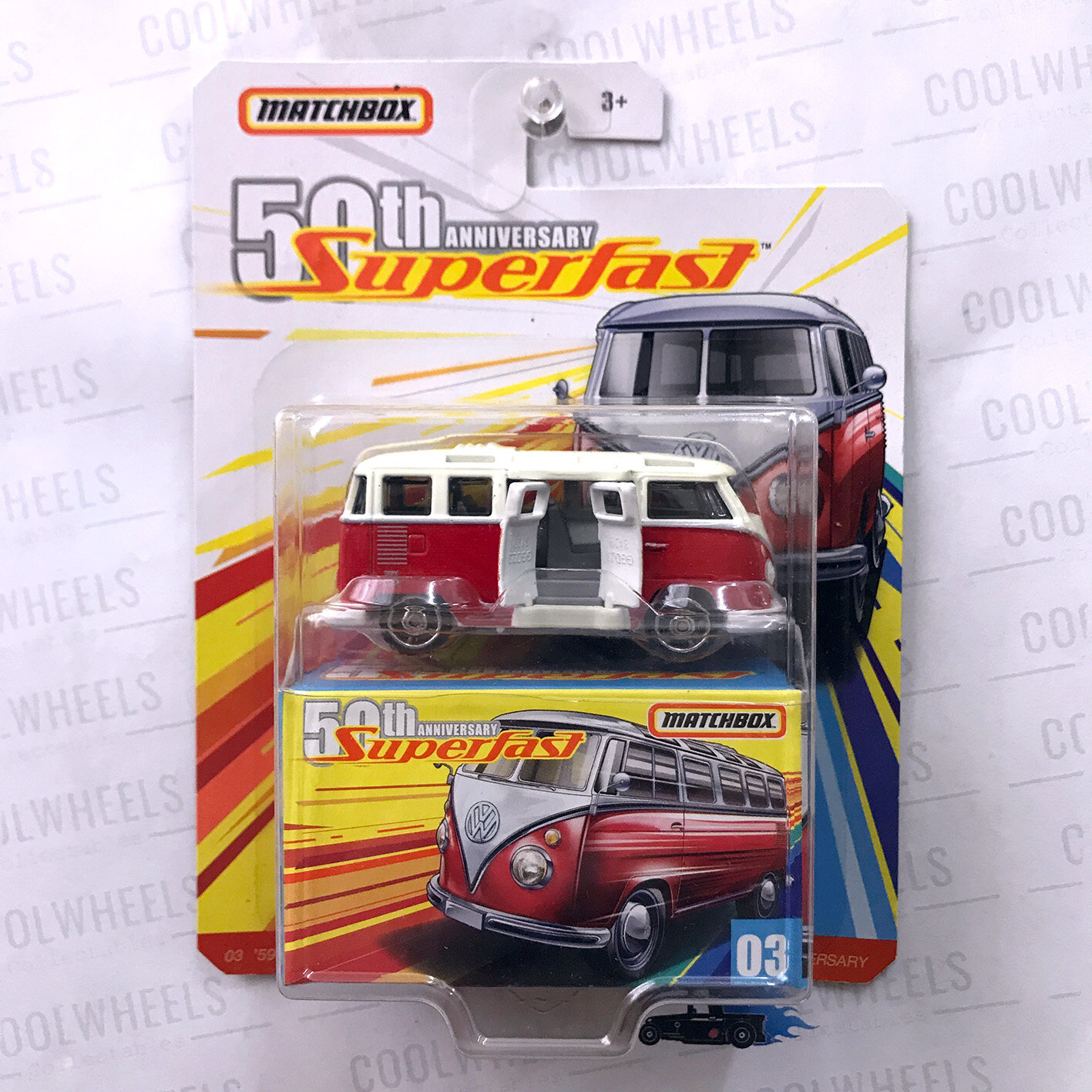 Matchbox 2019 50th Anniversary Superfast 59 Volkswagen 23 Microbus Lazada