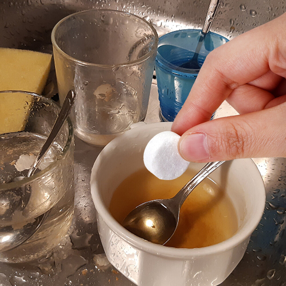 Viên nén sủi bọt làm sạch dầu khối rubik đa năng Khử nhiễm nhà bếp và phòng tắm viên làm sạch quần áo khử nhiễm mạnh mẽ