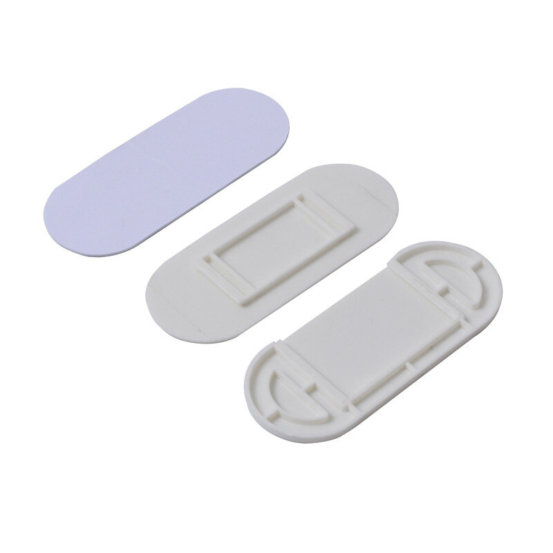 Wall Mounted Self-Adhesive Desktop Socket Fixer Self-Adhesive Power Strip Holder Punch Free Hanging Fixator Seamless Storage Holder