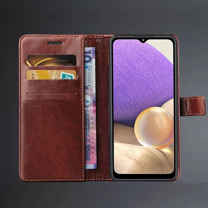 Bao Da Có Ngăn Đựng Thẻ Cho Samsung Galaxy A3 2017 A320F A30 A31 A32 A33 5G A30s A03 Core A300F A310F Bao Da Dạng Ví Lật