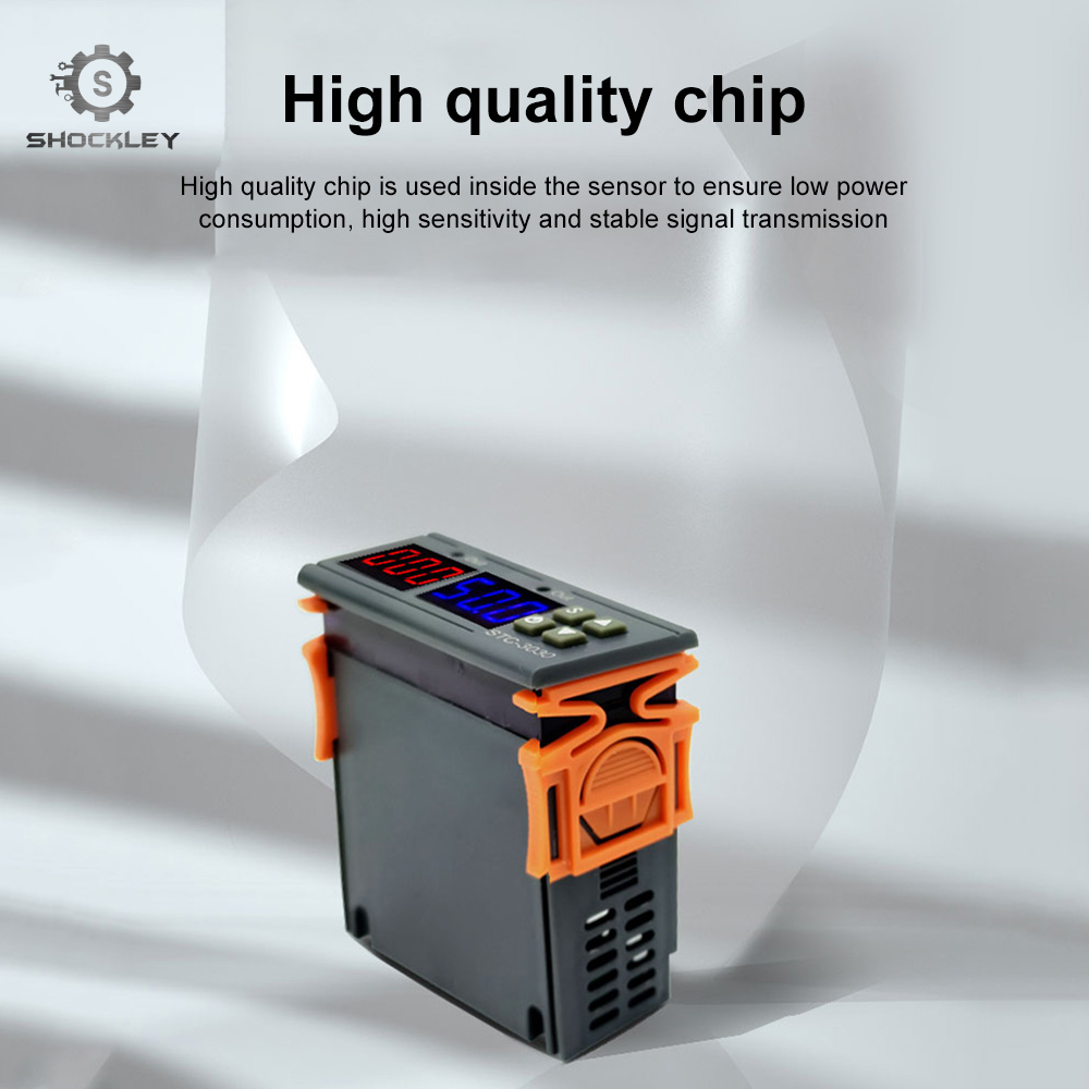 Shockley Digital Temperature Humidity Controller DC12V/DC24V AC110 220V Temperature Humidity Hygrometer Thermostat Controller