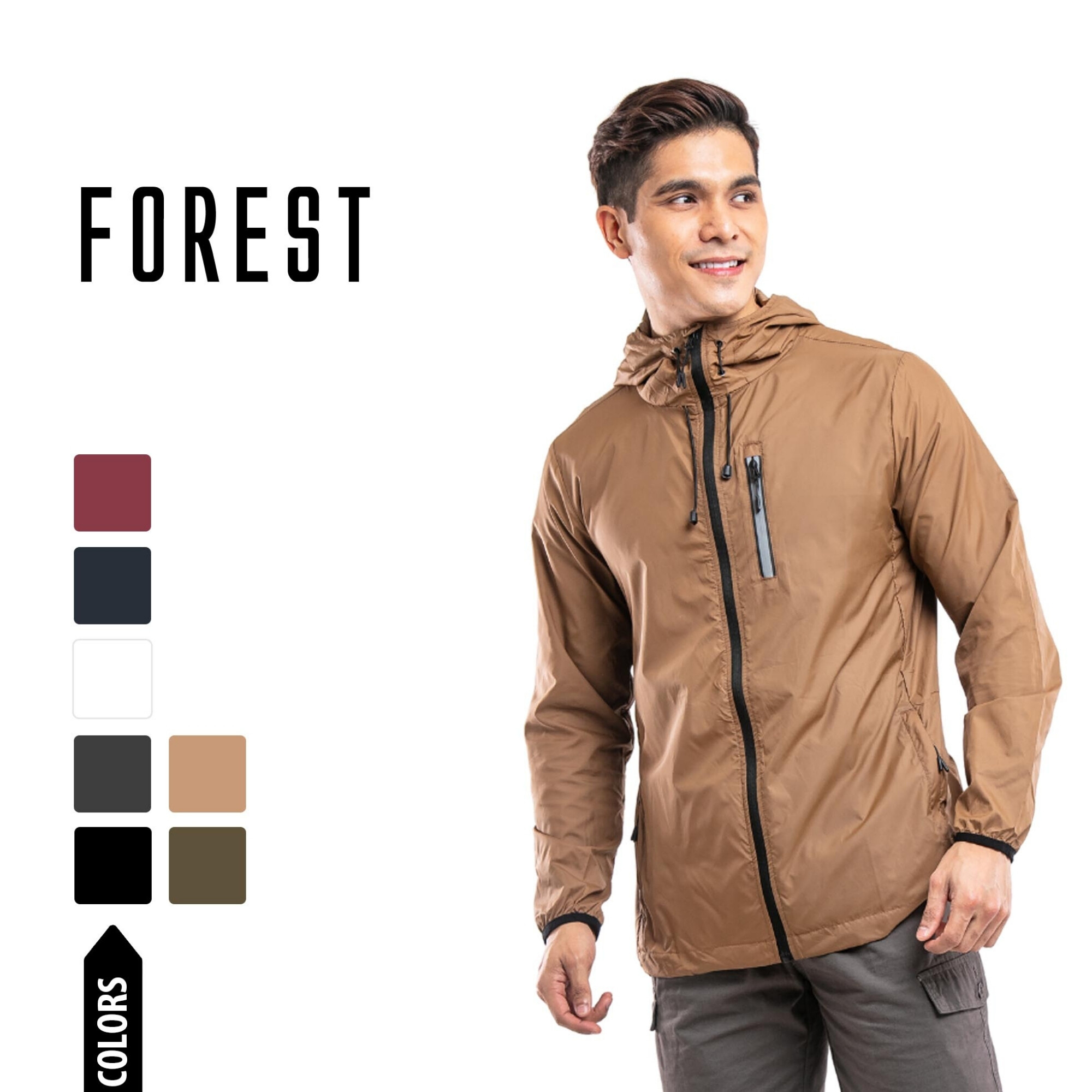Forest Windbreaker Men Jacket 