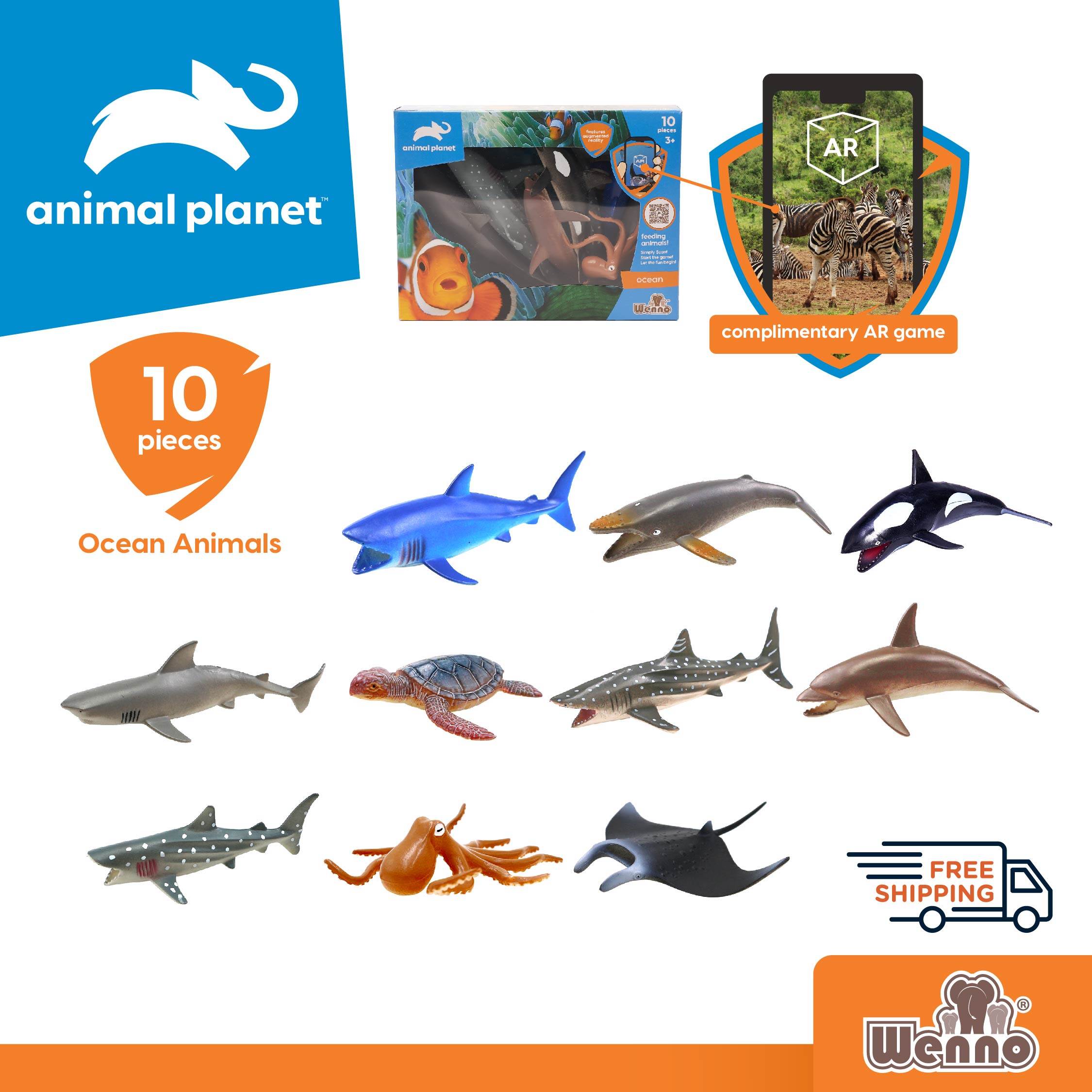 Animal planet best sale ocean toys