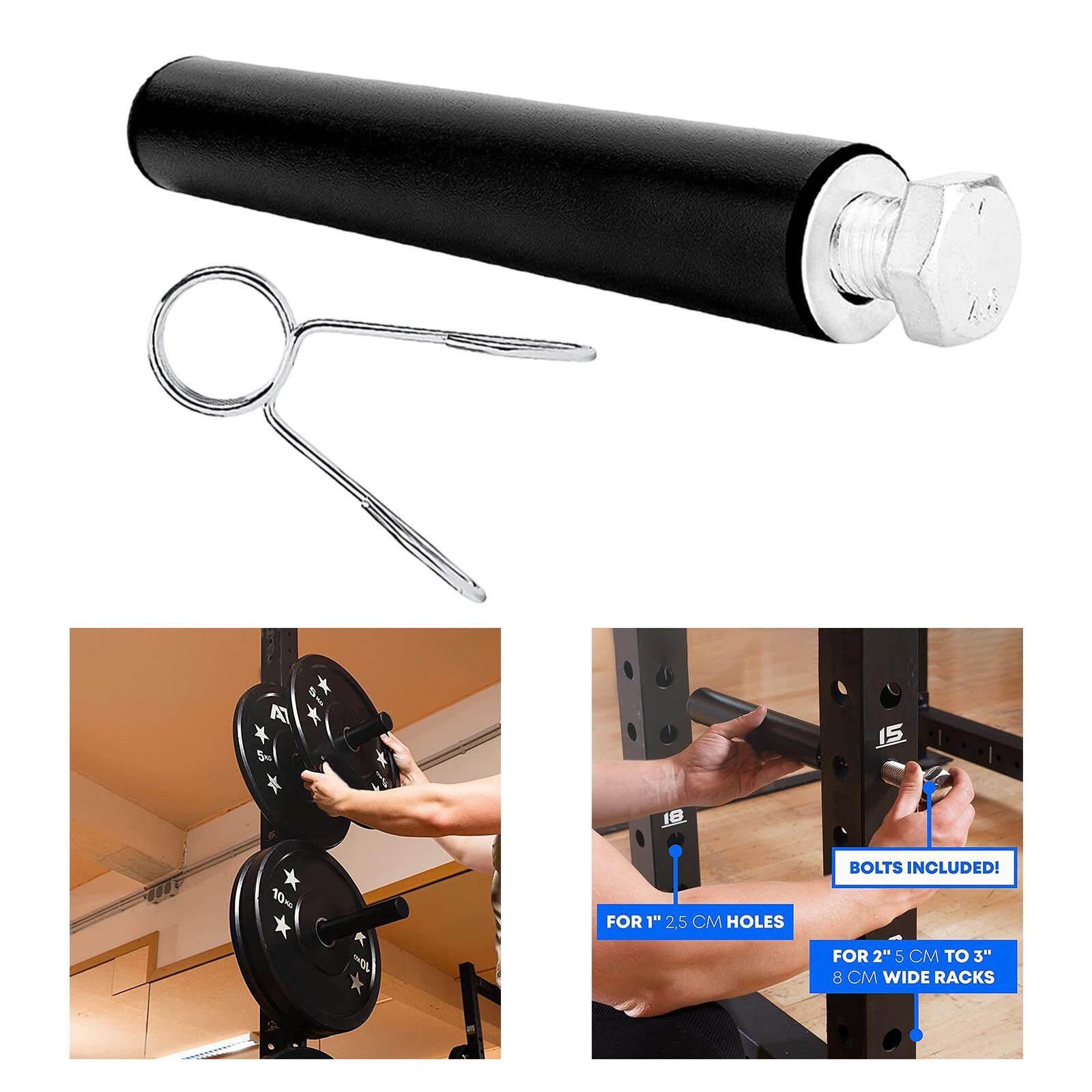 Baoblaze Weight Plate Holder Weight Plate Holder rack Attachment for Cable Pulley System
