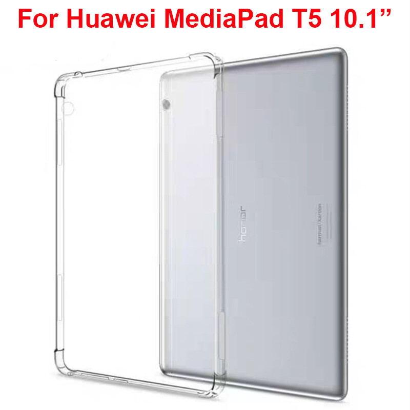 Shockproof case for huawei mediapad t5 10.1 inch ags2-w09 ags2-l09 ags2-al00 soft anti-crack cover