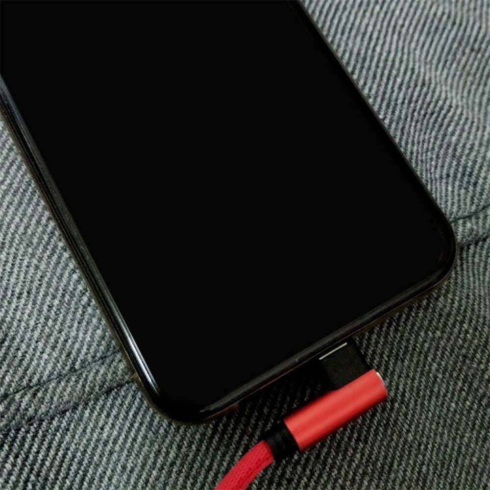 【YWZY】【Cửa Hàng Akula 】 1 Cáp Sạc Ngắn 25Cm, Cáp Khuỷu Tay Micro USB C Type-C Lightning 90 Độ