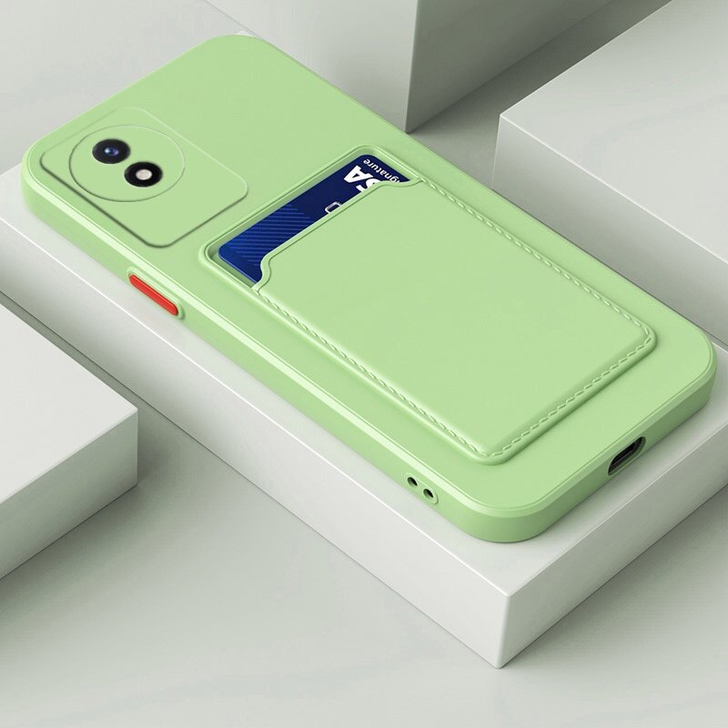 For vivo y02t y02s y0a y17s y 02 s y 02t y02 t y 02a v29 v30pro v30e v30lite v29pro v29lite v29e vivo y02 vivoy02 t caasing square tpu phone case camera protection fashion couple card slot wallte soft shockproof back cover