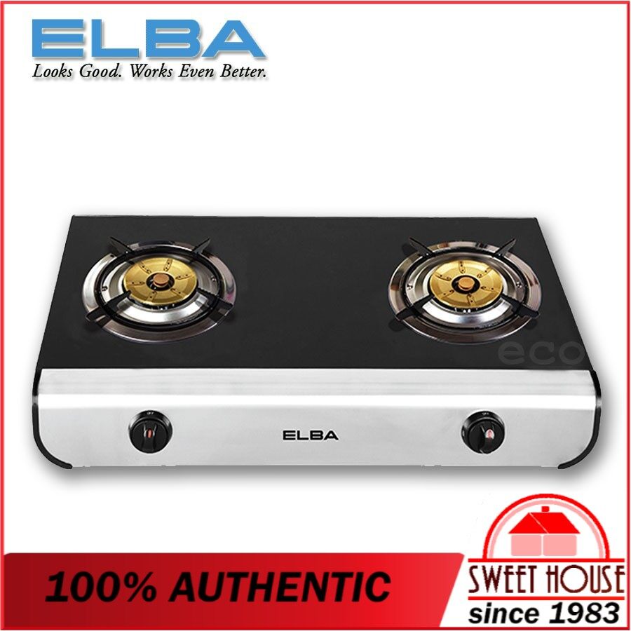 elba gas stove glass top