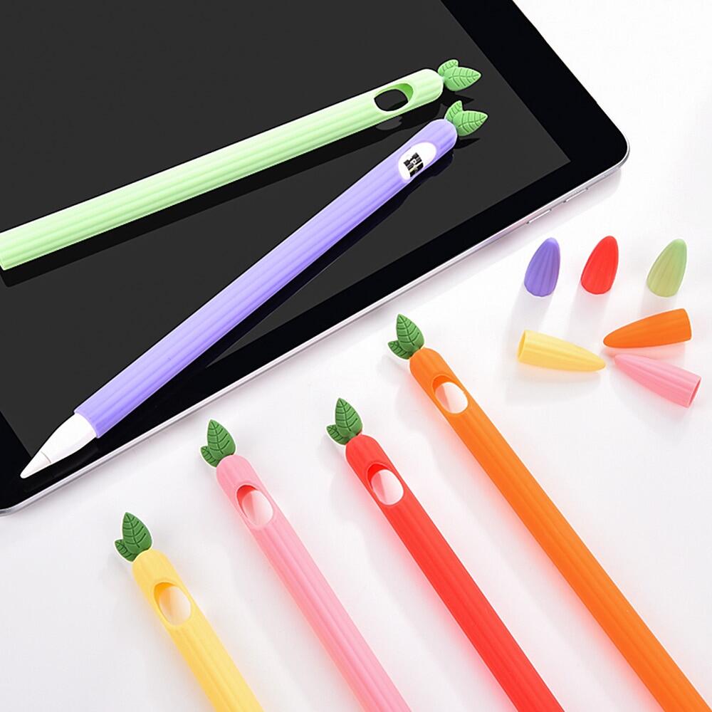 For Apple Pencil 1 2 Case Cover Universal Colorful for IPad Pencil Case Non-slip Protection Silicone for Apple Pencil 2 1 Sleeve