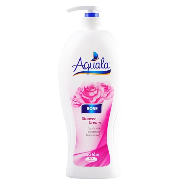 ??sữa tắm aquala hoa hồng 1200ml