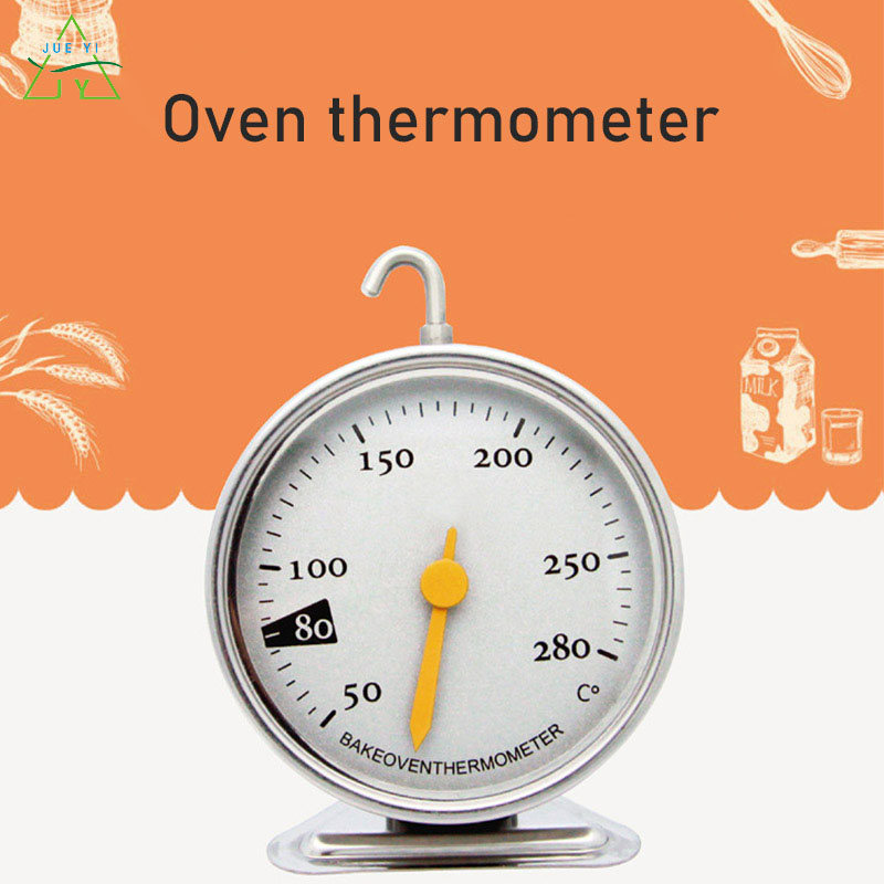 KS Thermometer High Temperature Oven Oven Stainless Steel Oversized Dial Japanese Movement Kitchen Baked Food Thermometer