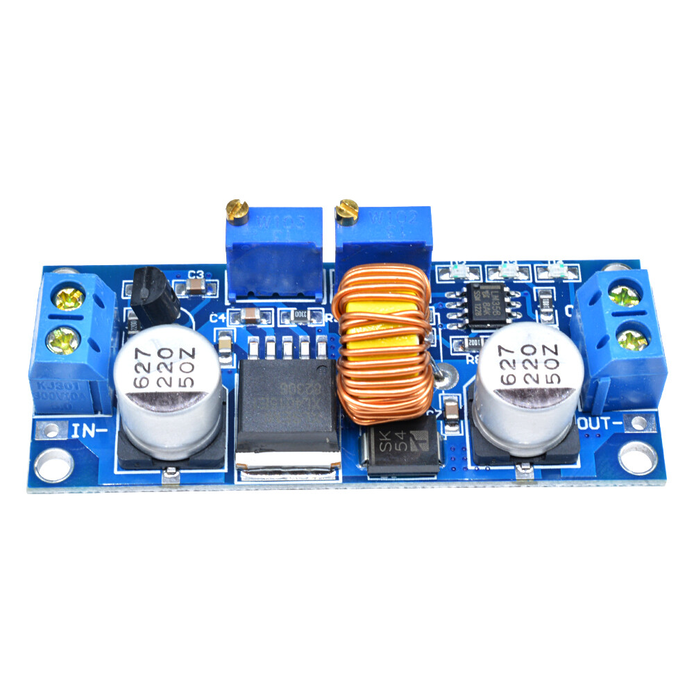 Original Aideepen 5A 75W Lithium Charger CV CC buck Step down Power Supply Module LED Driver