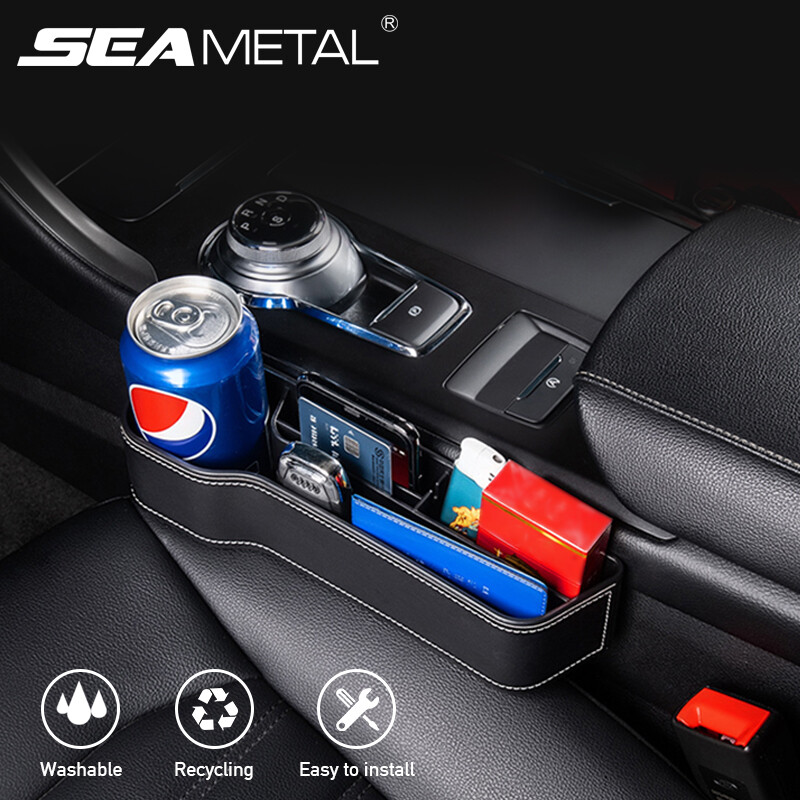 Luxury Car Seat Gap Box Interior Crevice Storage Organizer Universal