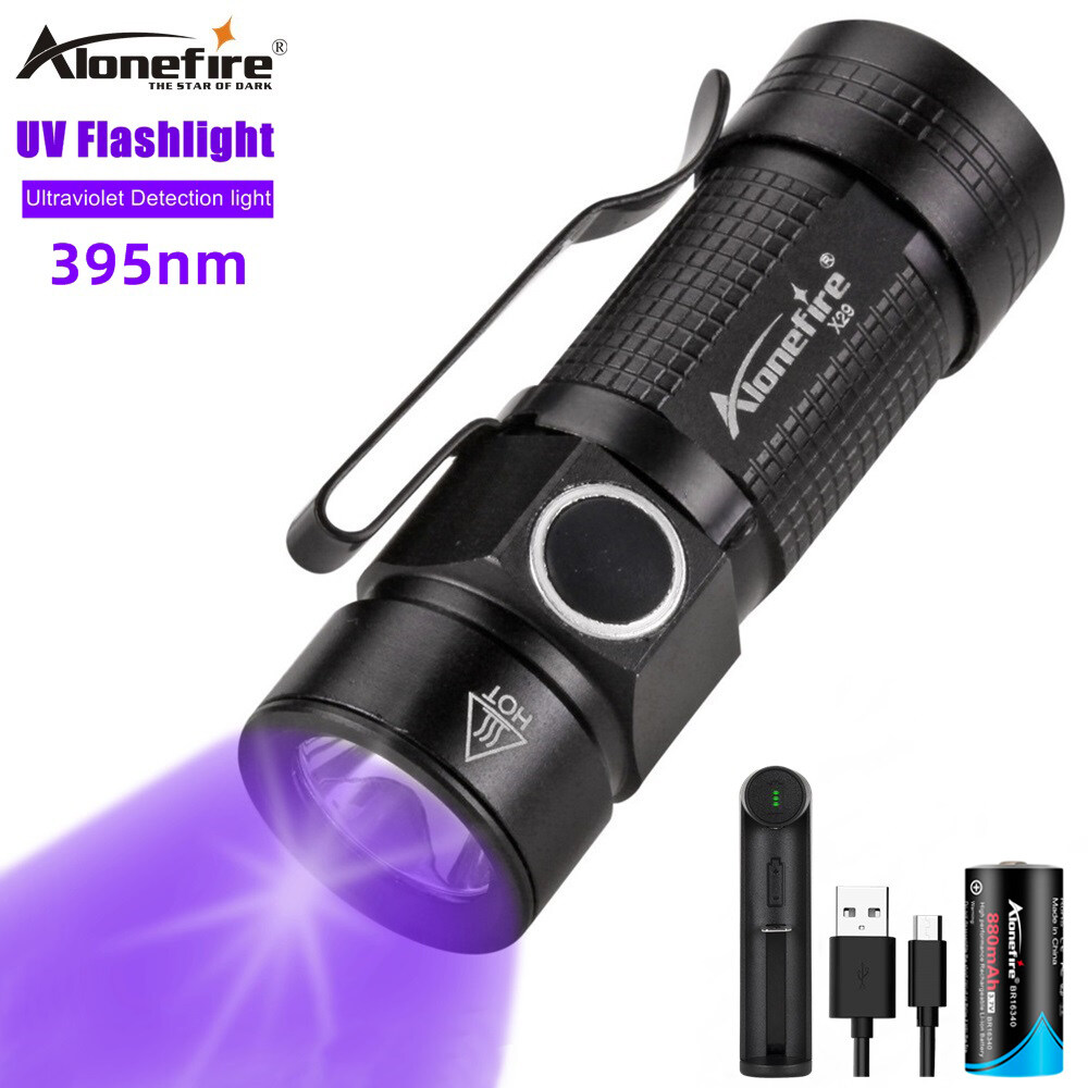 Alonefire Đèn Pin Cầm Tay UV X29UV