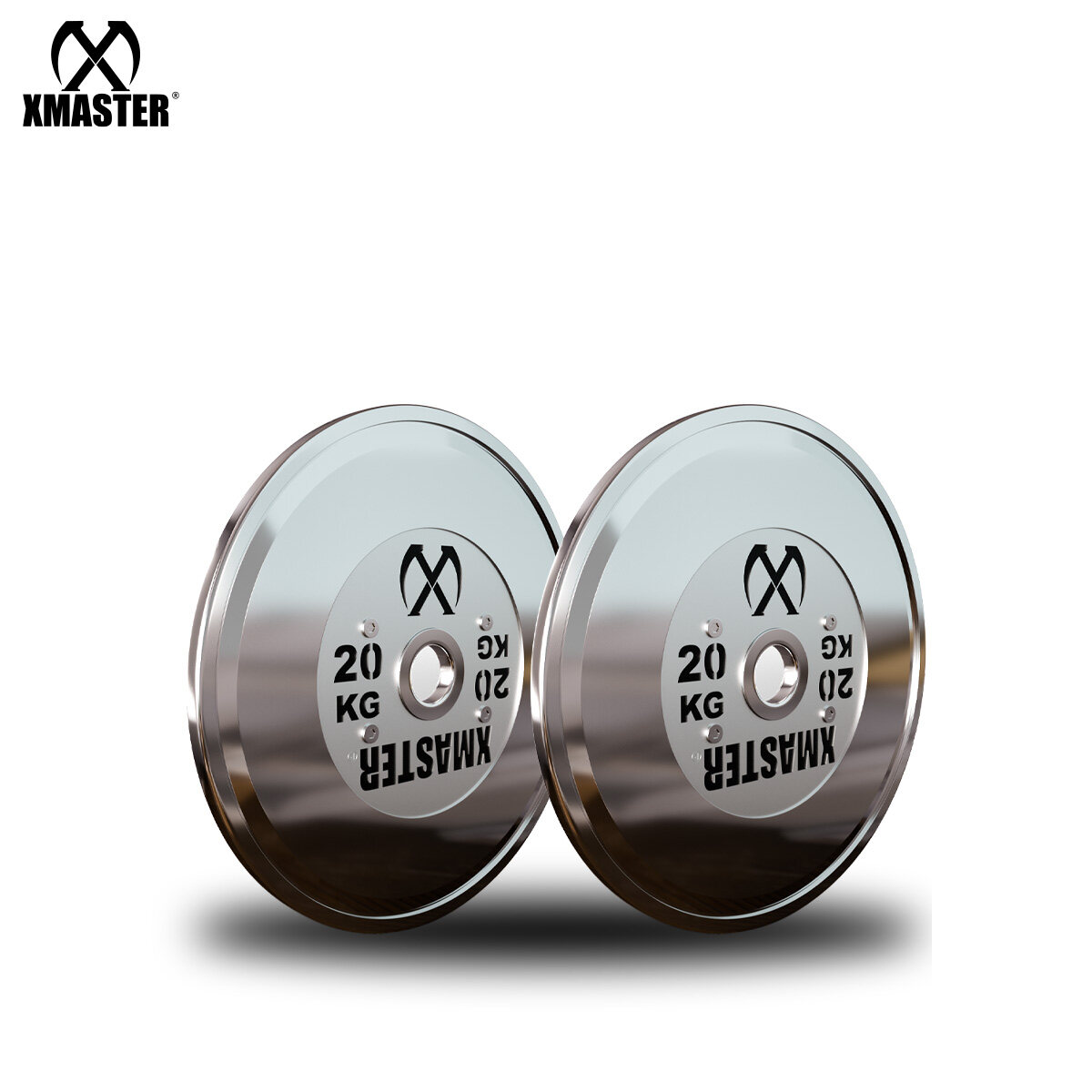 XMASTER Powerlifting Calibrated Steel Plate ProChromed, Fitness gym