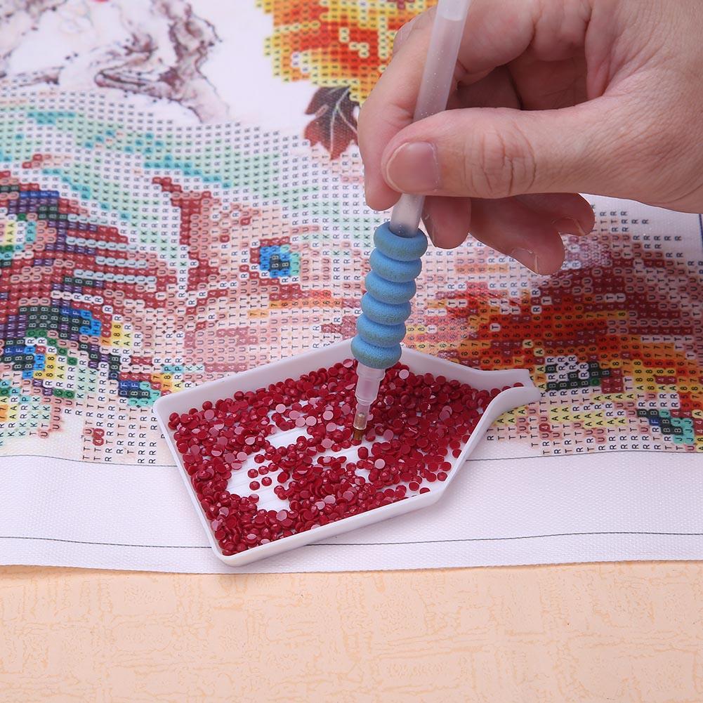5D DIY Diamond Painting Cross Stitch Embroidery Point Drill Pen Tools Kit