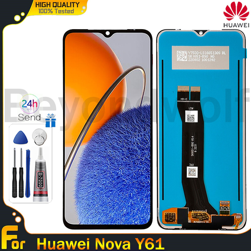 Beyondwolf 6 52 Original Black For Huawei Nova Y61 Eve Lx9 Eve Lx9n Eve Lx3 Lcd Display Touch