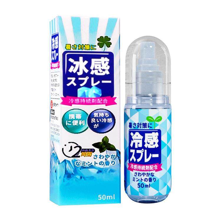 Cooling Body Spray 50ml Body Cooling Spray Portable Clipper Cooling