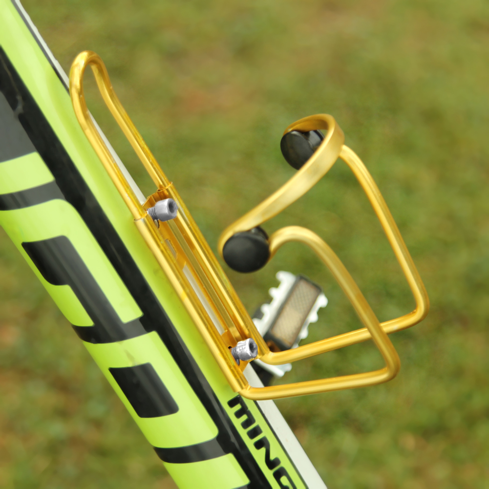 อลูมิเนียมอัลลอยด์จักรยานขวดน้ำยืน MTB จักรยานกาต้มน้ำวงเล็บสนับสนุน ...