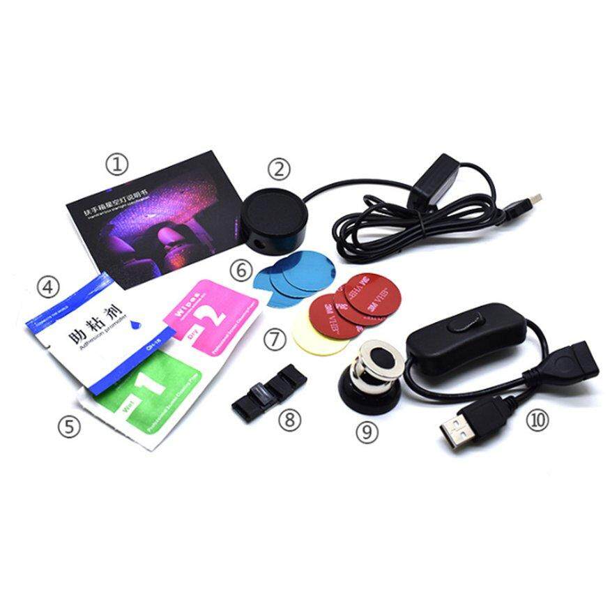 Penjualan Terlaris K1 Universal Mobil Atmosfer Lampu Interior Ambient Cahaya Bintang Malam Romantis Pengatur Gaya Hiasan Mobil Alat