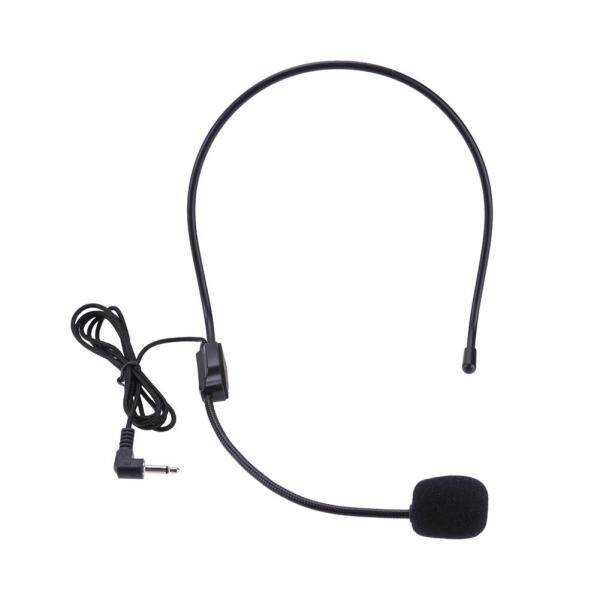[Mega Sale] Portable Lightweight Wired 3.5mm Plug Guide Lecture Speech Headset with Mic Singapore