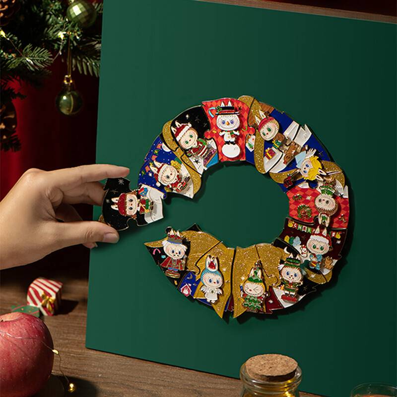 POP MART THE MONSTERS Let's Christmas Series-Nam Châm Tủ Lạnh