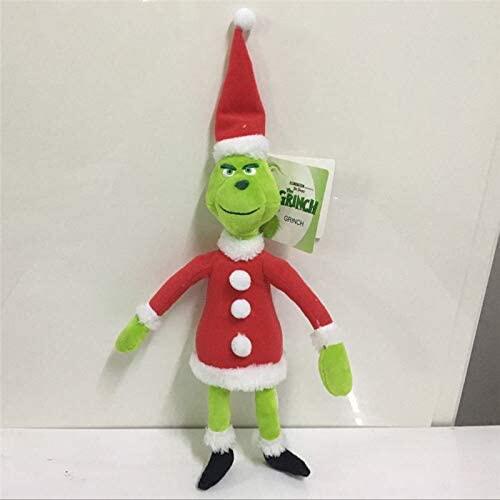 Lily'sshop 1pc Plush Toys 30cm How the Grinch Stole Christmas Grinch Plush Doll Toy Soft Stuffed Toys for Children Kids Gifts